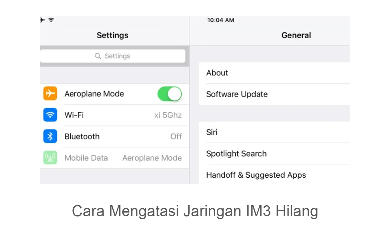 Cara Mengatasi Jaringan IM3 Hilang