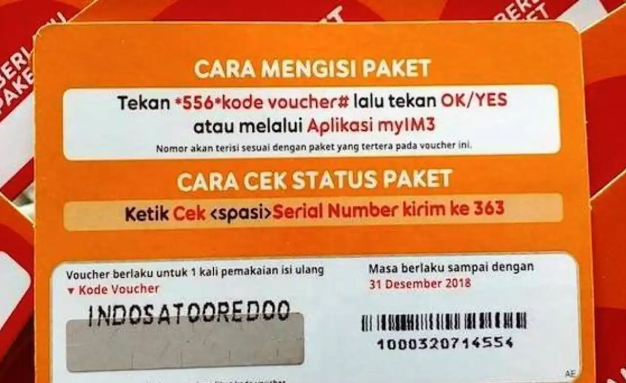 Cara Mengetahui Kode Voucher Indosat