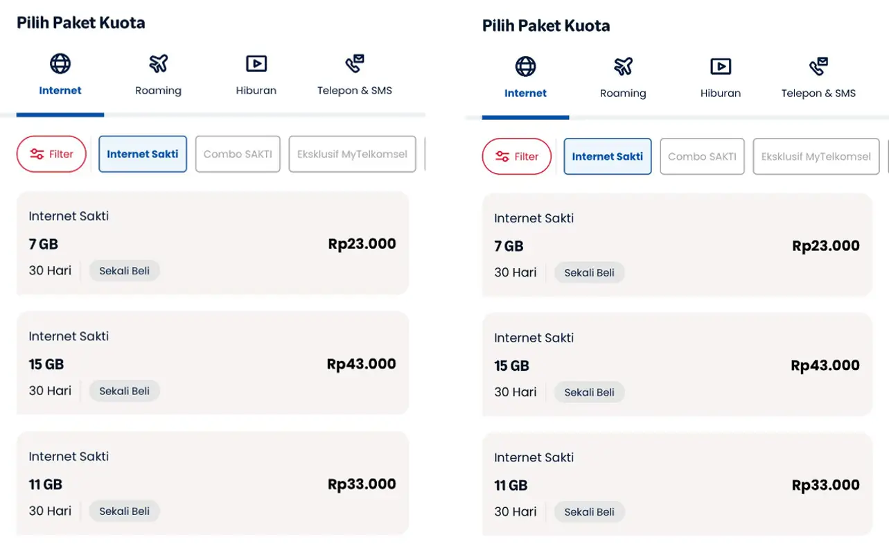 Paket Internet Telkomsel 50 Ribu