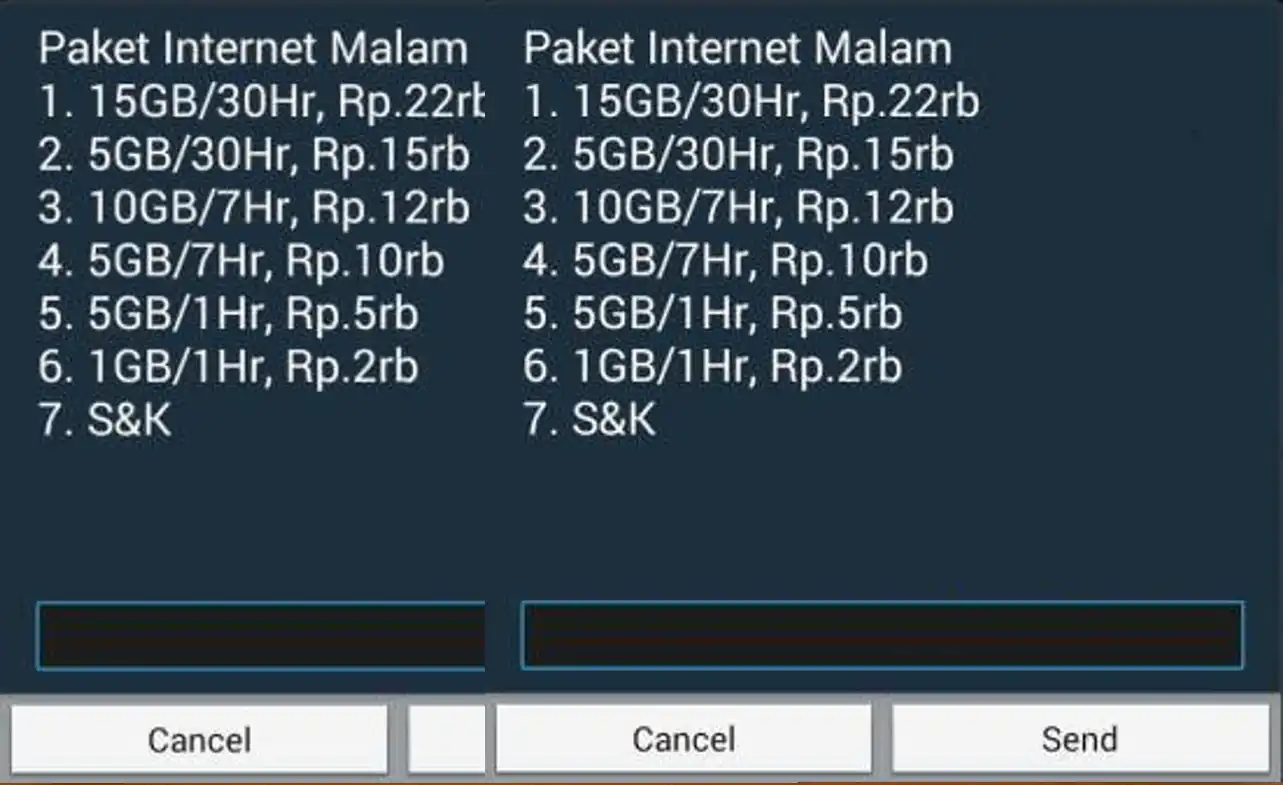 Paket Malam Telkomsel 1000
