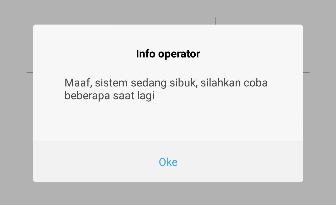 Cara Mengatasi Maaf Saat Ini Sistem Kami Sedang Sibuk