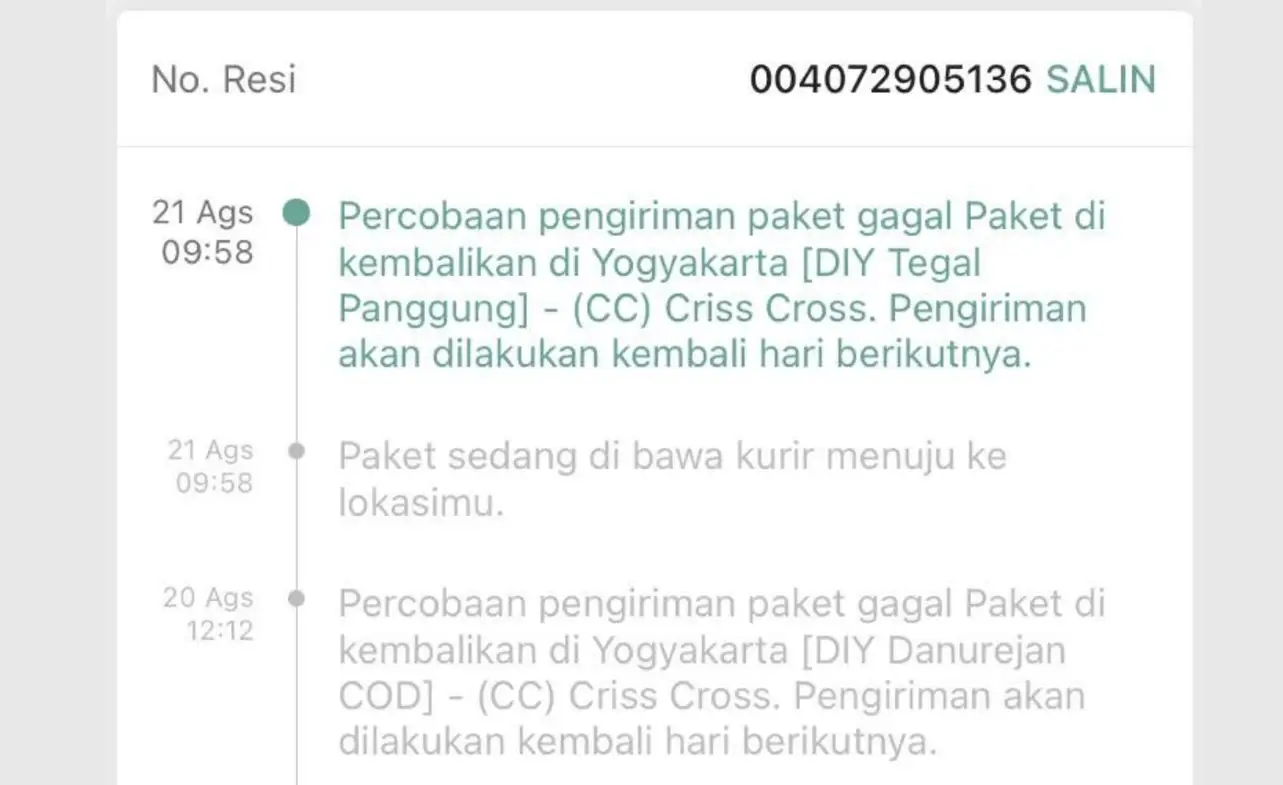 cara mengatasi criss cross sicepat