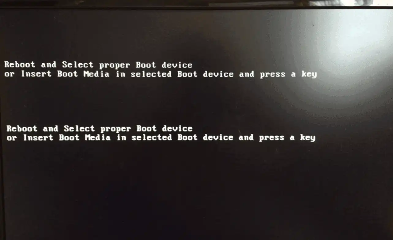Cara Mengatasi Reboot and Select Proper Boot Device