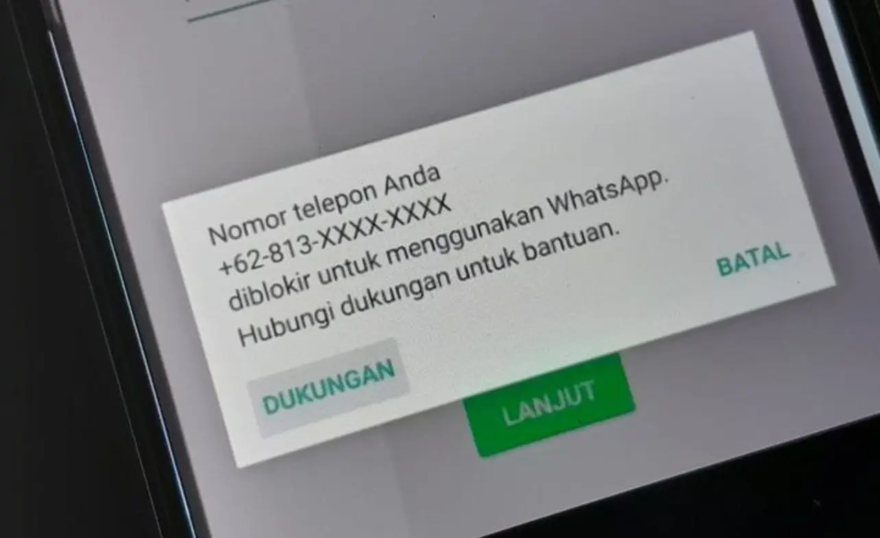 cara mengatasi whatsapp kena spam