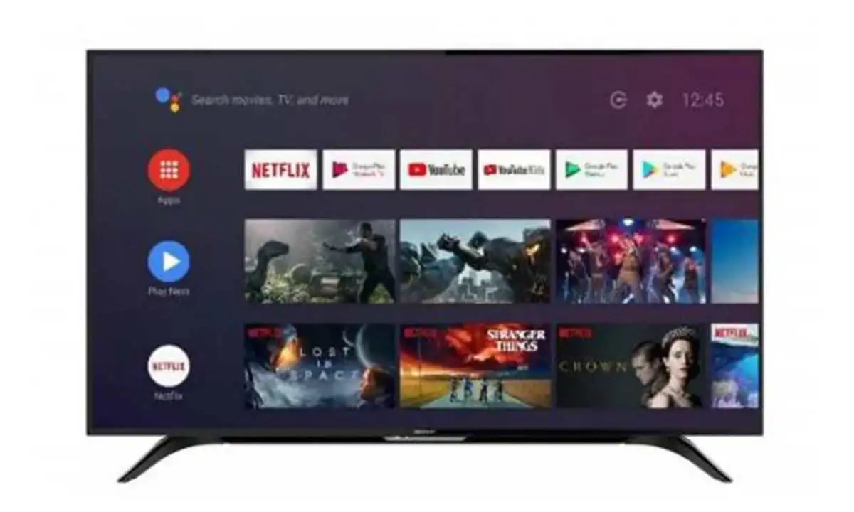 tv sharp hanya nyala lampu merah