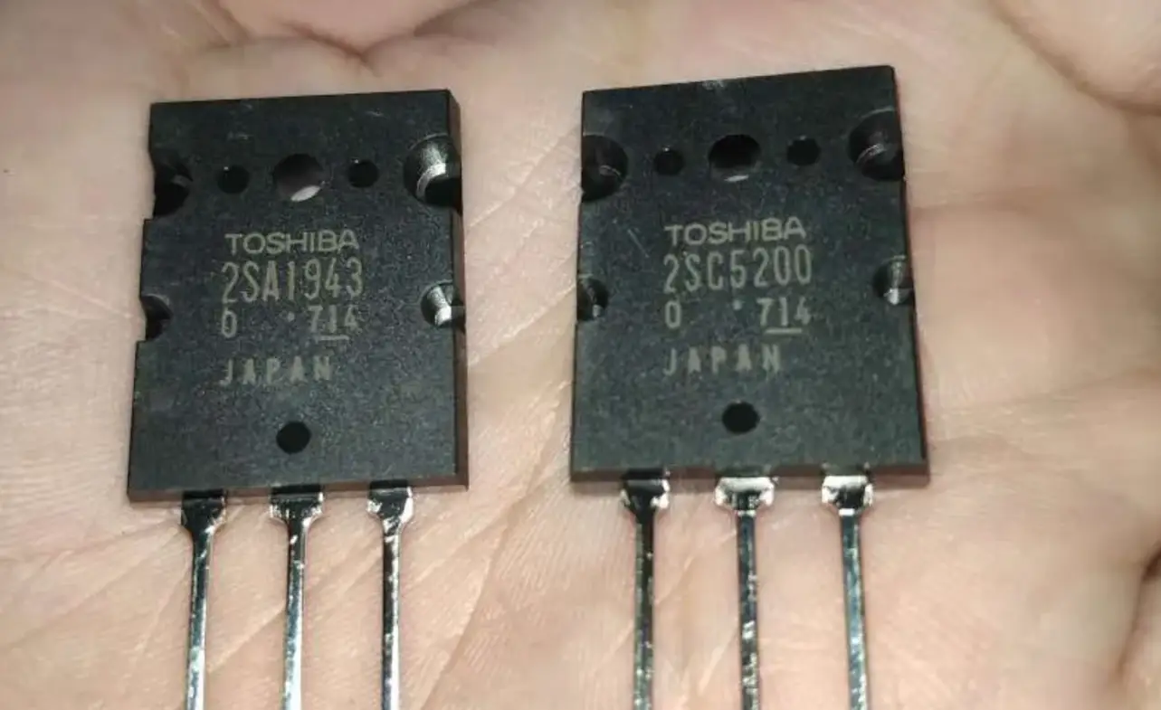 Ciri-ciri Transistor Toshiba Asli